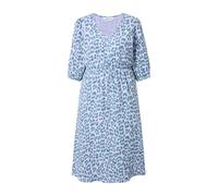 Studio Untold Women's Plus Size Midi Dress A-Line Color Leopard Print Puff...