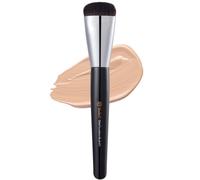 STUDIO17 Flat Foundation Brush for Liquid Makeup | Liquid Foundation Brush with Flat Top | Korean Makeup Brush with Super Micro Bristles | Studio Quality Makeup Tool