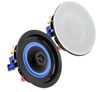 STUDIOFINIX 4" HCS418 160 Watts 2 Way Flush Mount in Ceiling in Wall Passive Speakers Great for Bathroom, Kitchen, Living Room, Office(2 Speakers)
