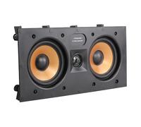 STUDIOFINIX Dual 5.25 Inch 2-Way in-Wall Speakers 160 Watts Flush Mount Home Stereo Speaker Dual Woofers Perfect for Home Theater,Indoor,Office,Kitchen, Living Room, Bedroom (White, Paintable Grille)
