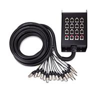 Studiospares 12 XLR/4 Jack Stage Box & Snake 8m