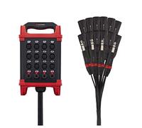 Studiospares 12 XLR/4 Jack Stage Box & Snake 8m