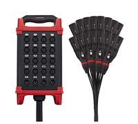 Studiospares 16/4 XLR Stage Box & Snake 10m