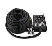 Studiospares 16/4 XLR Stage Box & Snake 30m
