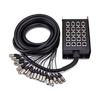 Studiospares 16/4 XLR Stage Box & Snake 8m