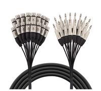 Studiospares 16-Way XLR Female - Stereo Jack Loom 10m