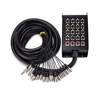 Studiospares 16 XLR/4 Jack Stage Box & Snake 8m - Nearly New