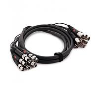 Studiospares 8-Way Loom XLR (M) - XLR (F) Balanced 2.5m