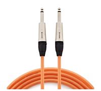 Studiospares Glow Instrument / Mono Jack Cable 10m Orange