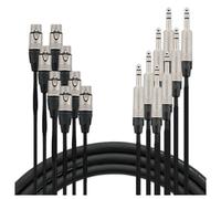 Studiospares Pro Neutrik Loom XLR (F) - TRS 8 Way 10m