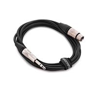 Studiospares Standard XLR (F) - 6.35mm (M) TRS Cable 2.5m