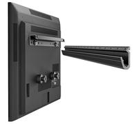 Studless Plasterboard TV Wall Bracket for 12-55 inch TVs, No Drill TV Wall Mount, Tilting Ultra Slim TV Mount Bracket Max VESA 400x400mm Up to 45kg, Tilts 5° Easy to Install for Rental Apartments