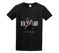 STUDO&PCRA Men's Beth Hart World Tour Concerts O-Neck Cotton T Shirt Black 3XL