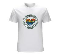 STUDO&PCRA Men's The Bouncing Souls Logo T-Shirts White XXL