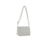 Studs All Around Flap Zip Top Cross Body Bag JFY Light Grey One Size