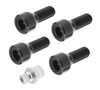 Studs Compatible With BMW 5pcs Gear Wheel Stud Bolt Locks Wheel Lock Set Lug Nuts Bolts Car Accessories OEM：36136786419 36136786191 36136786426