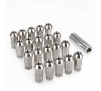 Studs Compatible With Mazda 20PCS Stainless Steel Lug Nuts M12x1.25 M12x1.5 M14x1.5 M14x2 0.5-20 Wheel Nuts Bolts Accessories