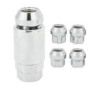 Studs Compatible With Tesla For Model 3 Y S X 5 Pcs Wheel Locks Stainless Steel Wheel Locking Lug Nuts Bolts Kit Replacement