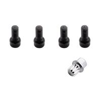 Studs Compatible With VW For Golf For Jetta For Bora For Beetle For Passat 5pcs 10 Teeth M14*1.5MM Car Steel Wheel Bolt Lock Lug Nut Set With Key