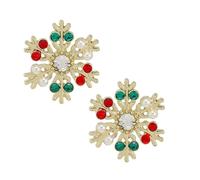 Studs Earrings With Christmas Themed Pendant Earrings Add Charm To Outfits Alloy Texture For Holiday Celebrations Fashion Ear Jewelry