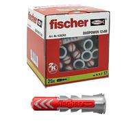 Studs Fischer Duopower 538243 Nylon Ø 12 X 60 Mm (25 Units) NEW
