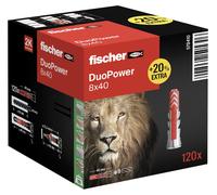 Studs Fischer Duopower 570410 8 X 40 Mm (120 Units) NEW