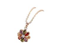 Studs, Lightweight for Plated Colourful Sunflower Pear Shape Zirconia Jewelry for Party Holiday