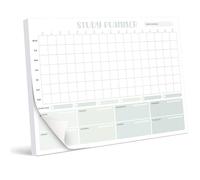 Study and Revision Planner Pad for Students - 50 thick A4 sheets for school, college and university revision and exams - Academic Planner