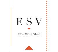 Study Bible-ESV-Large Print (English) Hardcover Book