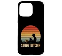 Study Bitcoin Blockchain Learning Invest University Bitcoin Case for iPhone 15 Pro Max