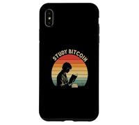 Study Bitcoin Blockchain Learning Invest University Bitcoin Case for iPhone XS Max