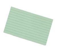 Study Card 50 Sheets Colorful Notecards for Writing, Green