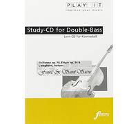 Study-CD Double-Bass Sicilienne op.78+Elegie op.24