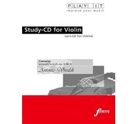 Study-CD for Violin - Concerto op.3,Nr.6,a-moll