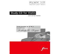 Study-CD for Violin - Kinder-Sonatine op.58,Nr.2