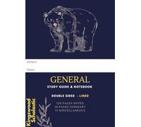 Study Guide & Cornell Method Notebook LINED- 162 in Total. 120 pages of Notes: General - LINED