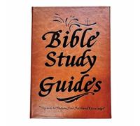 Study Guide Diary, Daily Devotional Journal, Religious Faith-Based Notebook Bible Study Plan for Daily Scripture Quotes