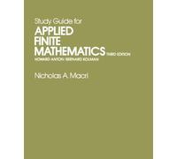 Study Guide for Applied Finite Mathematics