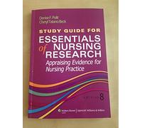 Study Guide for Essentials of Nursing Research