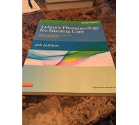 Study Guide for Lehne's Pharmacology for Nursing Care