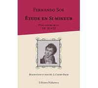 Study in B minor op. 36 N ° 22 - Fernando Sor - Jesús Castro Balbi
