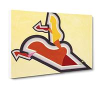 Study In Rhythm By Joseph Schillinger Canvas Print for Living Room Bedroom Home Office Décor, Wall Art Picture Ready to Hang, 30 x 20 Inch (76 x 50 cm)