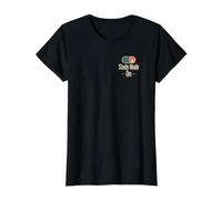Study Mode On Student Motivation Learning Education Focus Value Graphic T-Shirt, Women, Black, XS