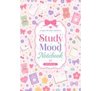 Study Mood Notebook: Colorful Korean Aesthetic Lined Journal for School, College & Daily Writing