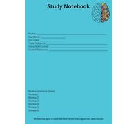Study Notebook: A study notebook to enhance information retention
