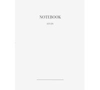 Study Notebook for Students - Cornell Notes, Notes, To-Do Lists & Vocabulary Tracker | White Edition: Perfect for Language Learners, Goal Setting & Productivity | Organize, Learn & Achieve Your Goals