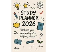 Study Planner 2026 - Organized • Focused • Inspired