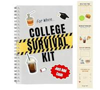 Study Survival Kit | Interactive Graduation Manual - with Storage Compartments & College Graduation Card | for Students, Adults, Girls in the Classroom