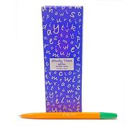 Study Time Ballpoint Fine Tip Pen - Green (Pack of 10)