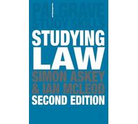 Studying Law (Palgrave Study Skills)